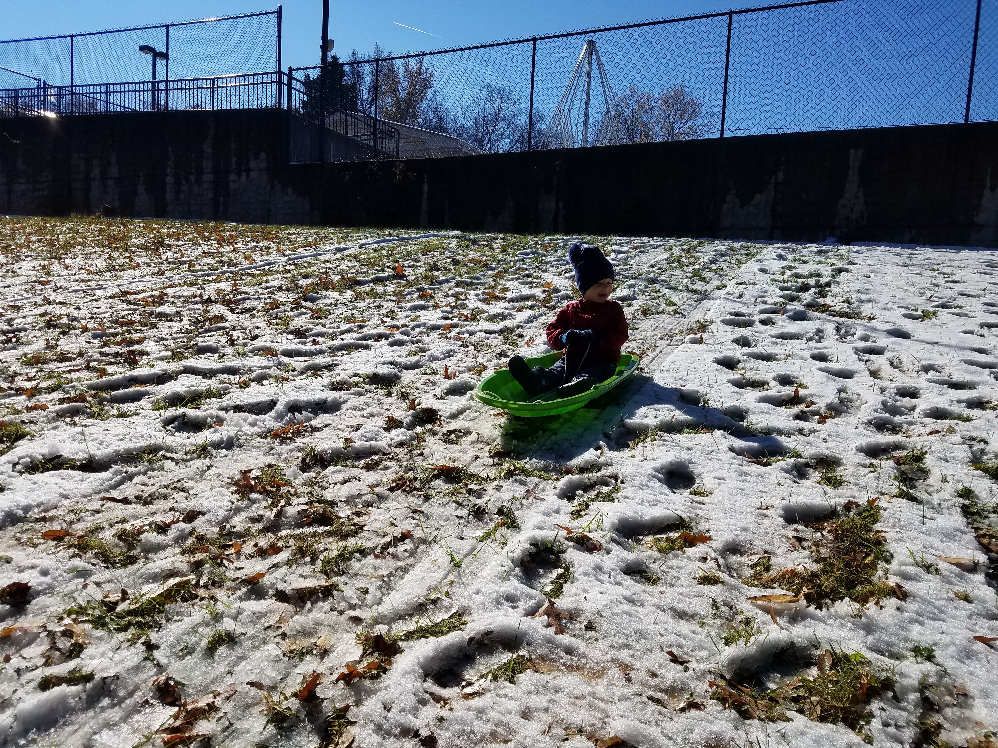 Sledding